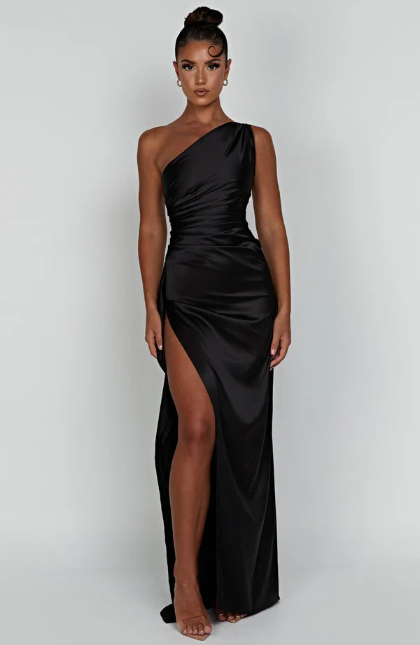 Renée — Robe Longue - Black
