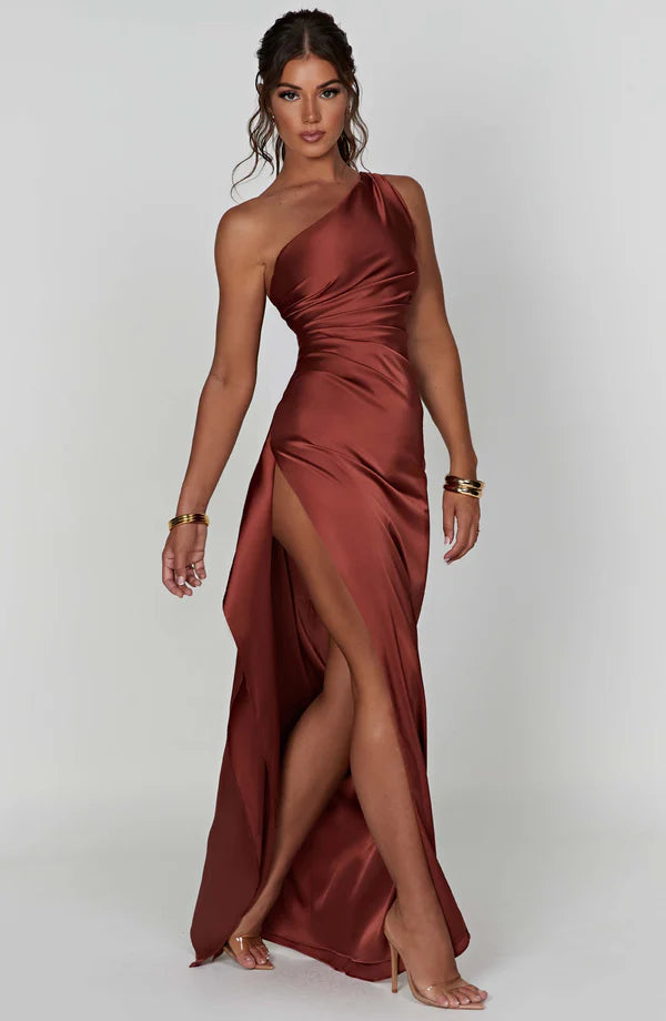 Renée — Robe Longue - RUST