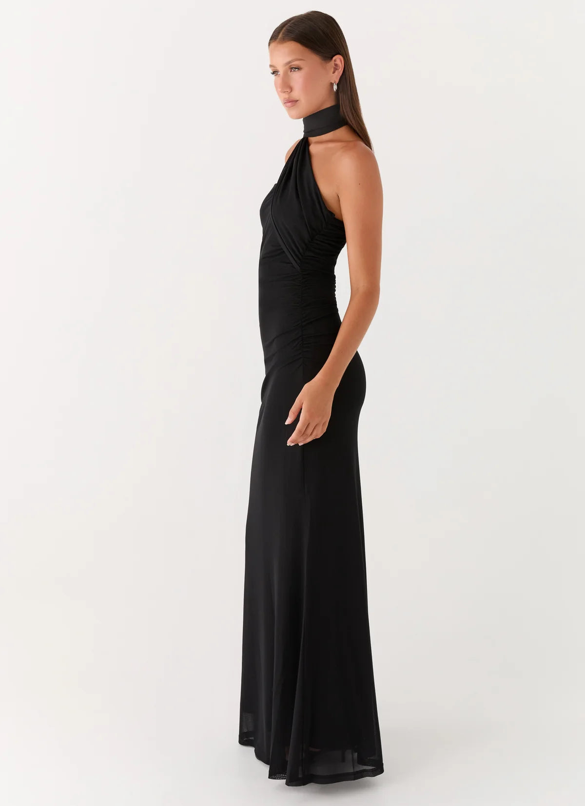 Diane Robe Longue — Noir