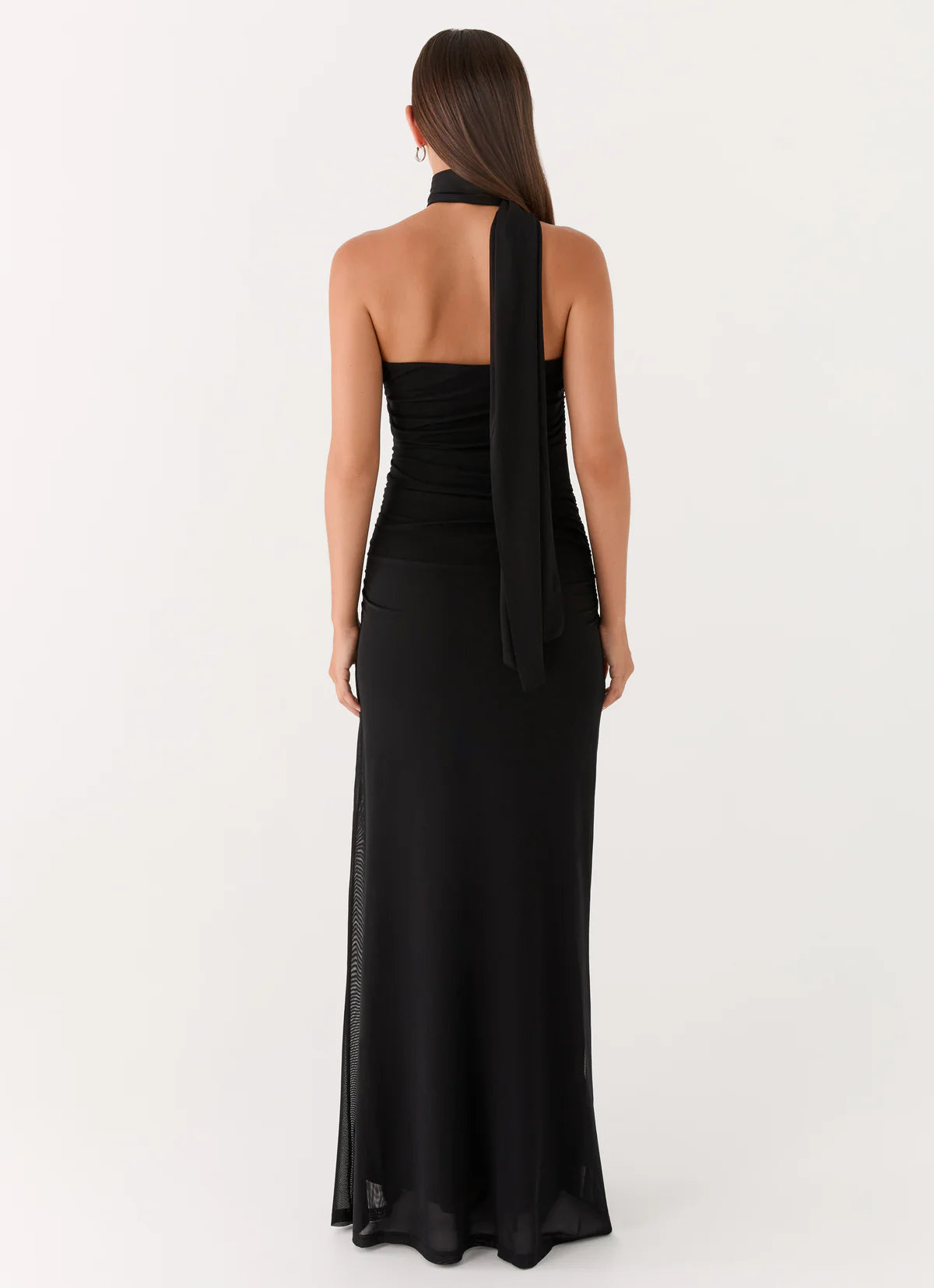 Diane Robe Longue — Noir