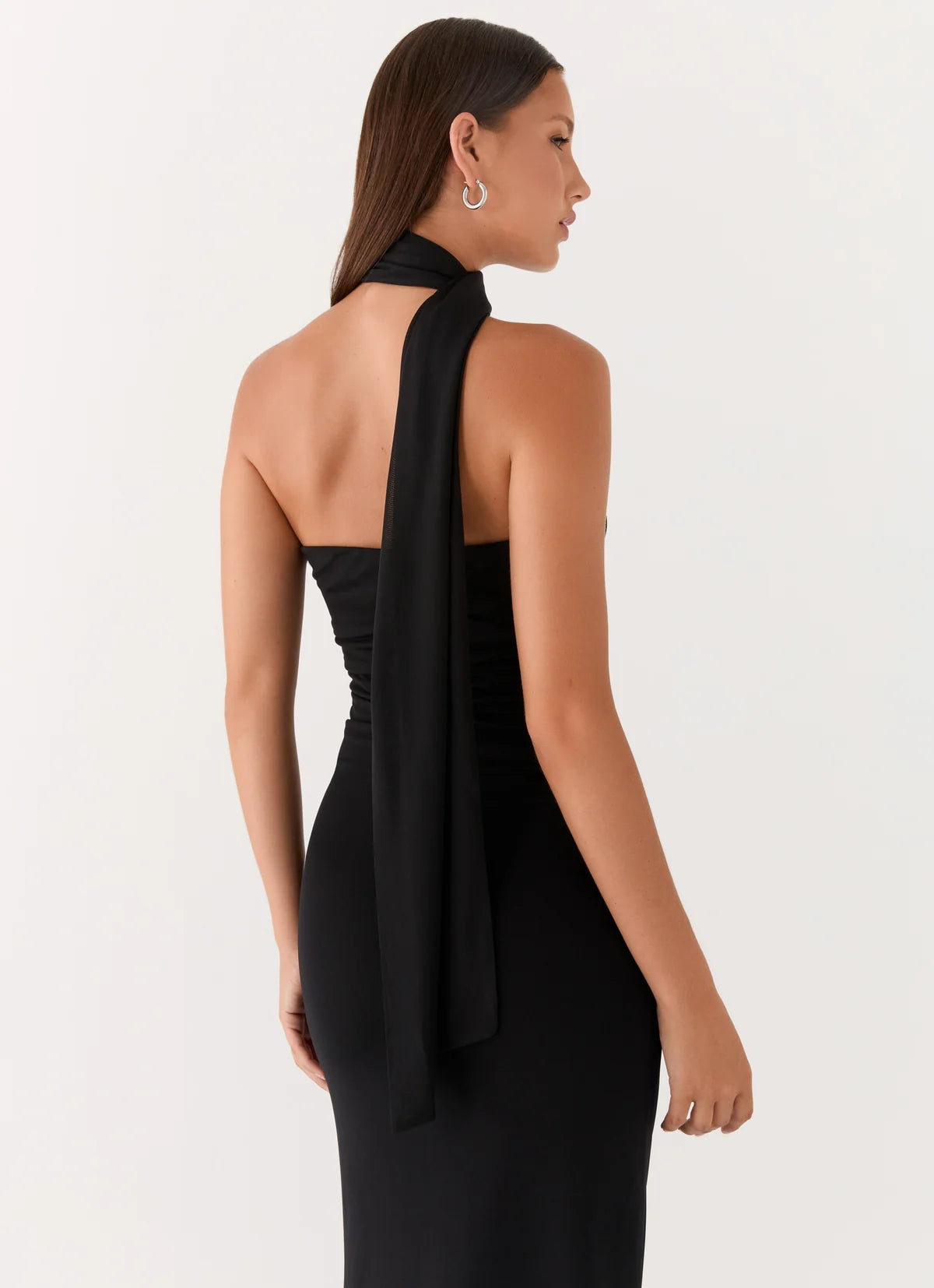 Diane Robe Longue — Noir