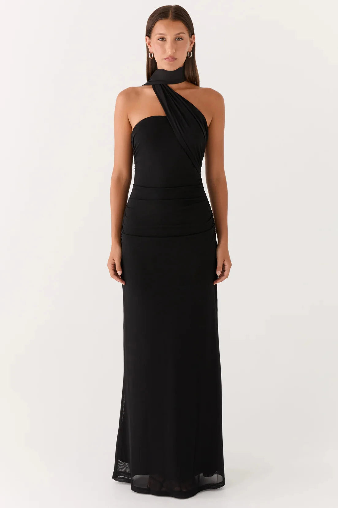 Diane Robe Longue — Noir