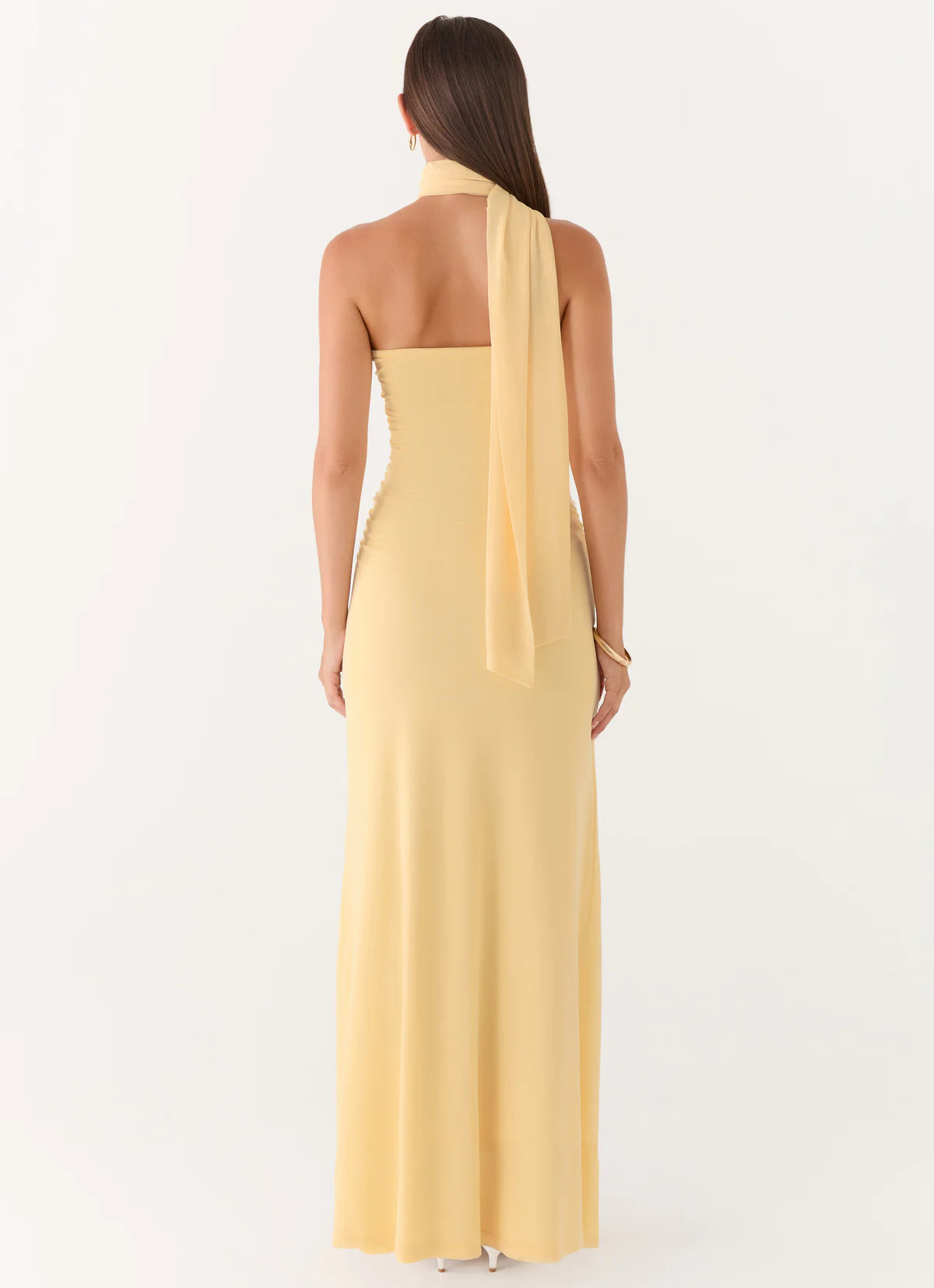 Diane Robe Longue — Jaune