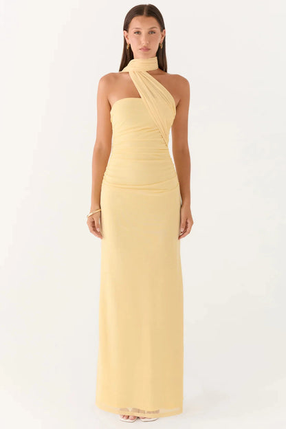 Diane Robe Longue — Jaune