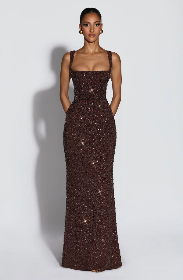 Jacqueline Robes Longues - Dark Brown