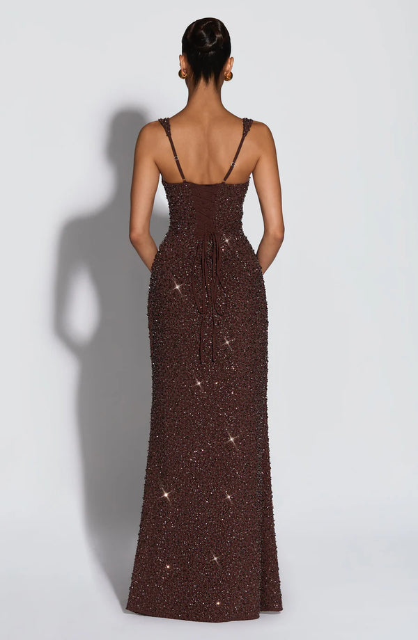 Jacqueline Robes Longues - Dark Brown