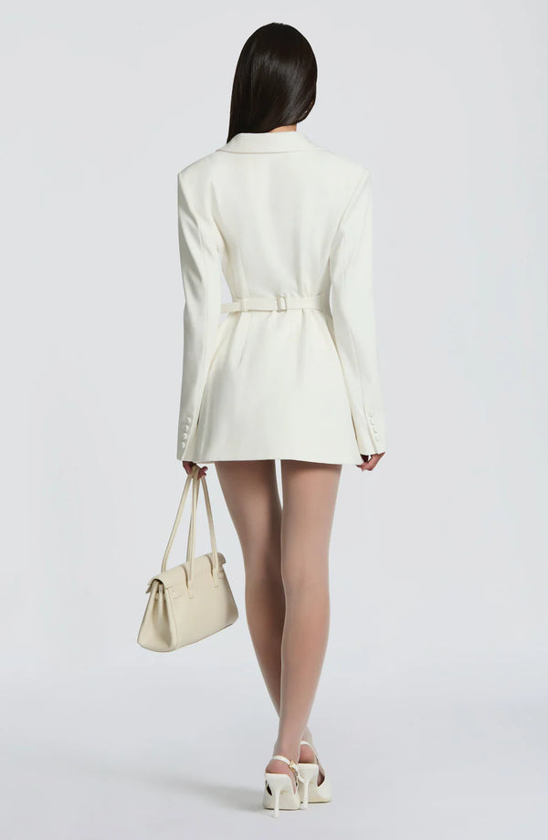 Nathalie Robes Courtes - White