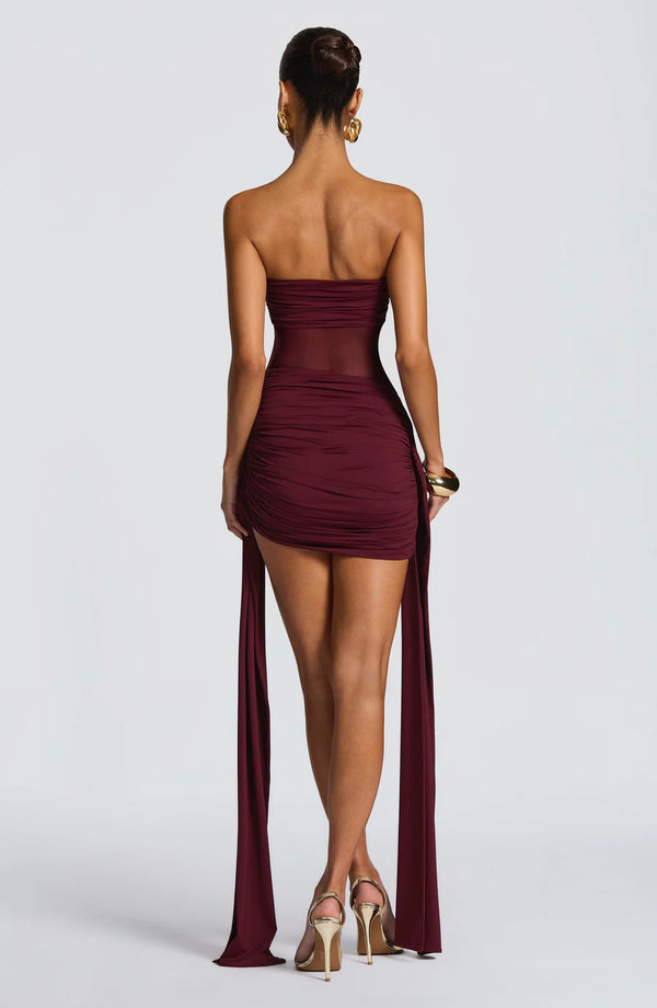 Simone Robes Courtes - Wine red