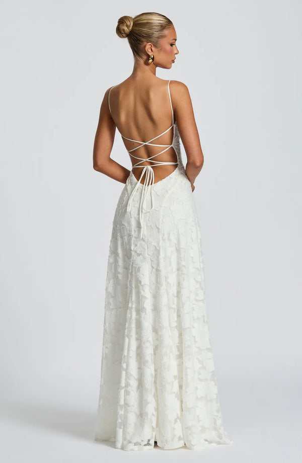 Margot Robes Longues - White