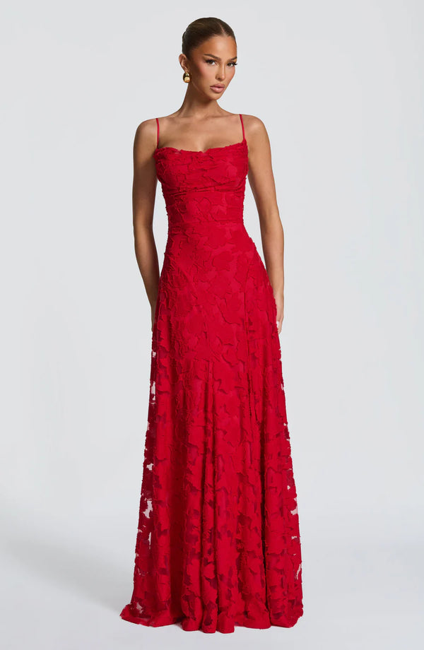Margot Robes Longues - Red