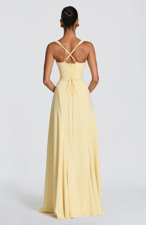 Camille Robes Longues - Yellow