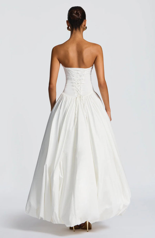 Aurore Robes Longues - White
