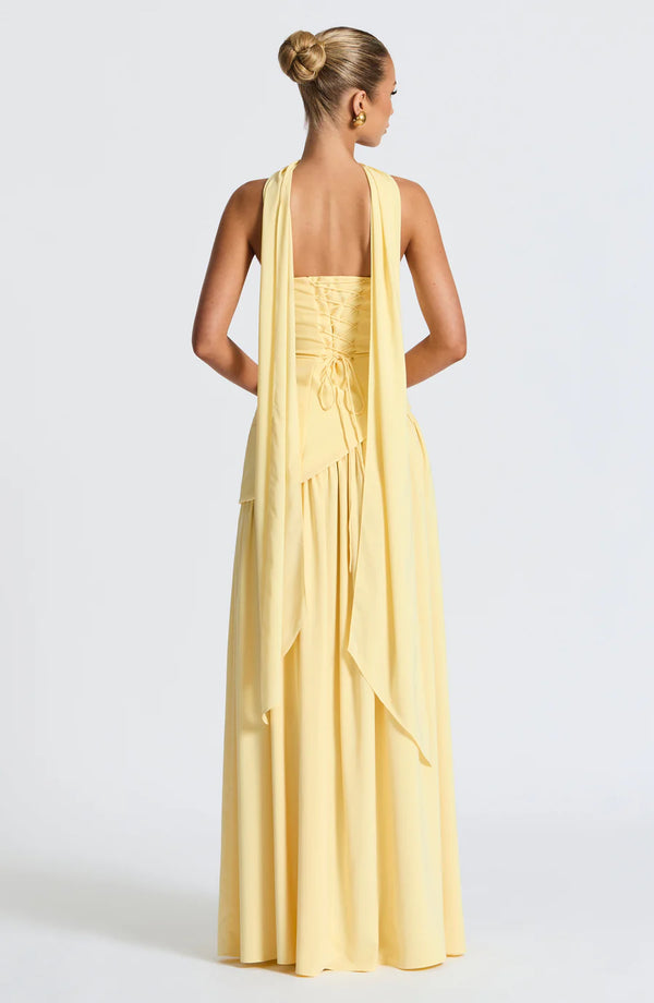 Rosalie — Robe Longue - Yellow