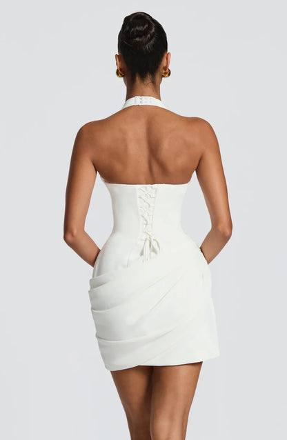 Manon Robe Courte en Blanc