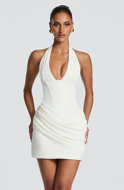 Manon Robe Courte en Blanc