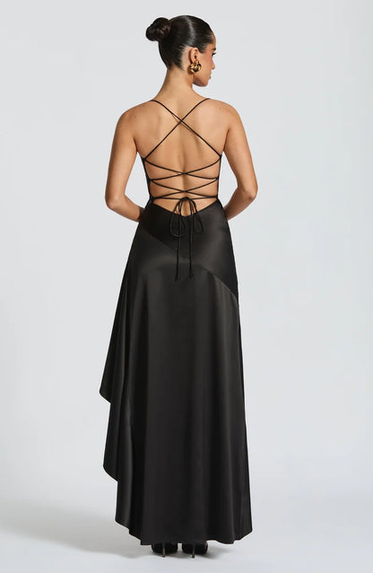 Madeleine Robe Longue — Noir