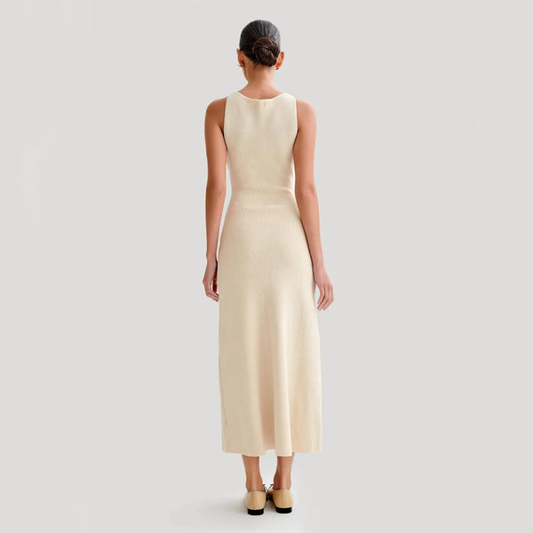Geneviève — Robe Longue - Apricot