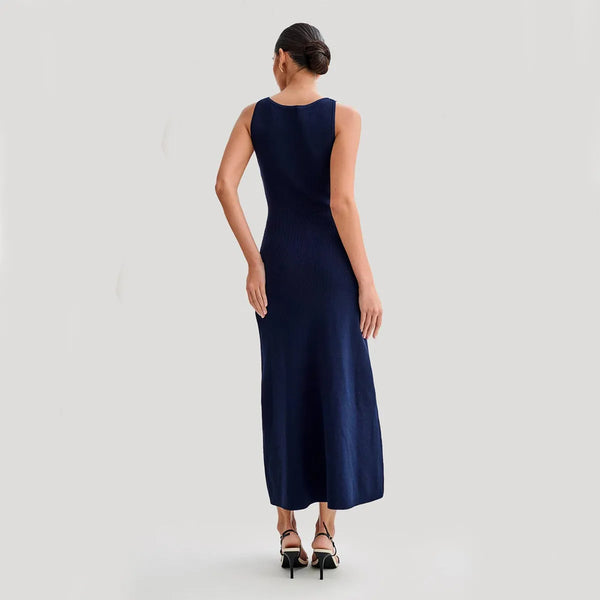 Geneviève — Robe Longue - Blue